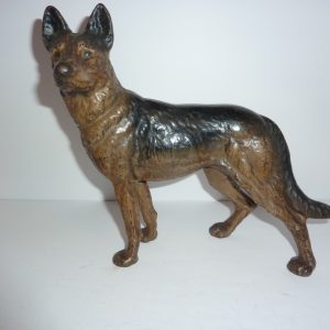 (67) DOOR STOP - GERMAN SHEPARD - 10 INCH - ORIGINAL