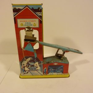 (108) ORIGINAL - WOLVERINE COAL LOADER - 1950- USES MARBLES.