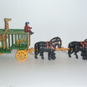 (10) - SOLD - HUBLEY ROYAL CIRCUS - GIRAFF CAGE - 1920'S